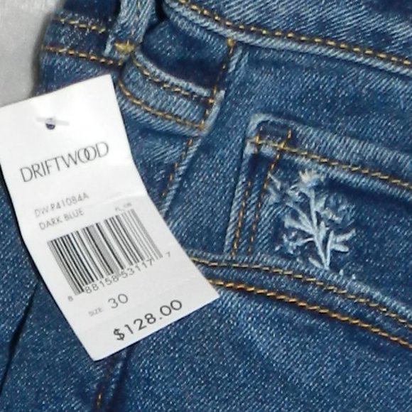 NWT! DRIFTWOOD Wyatt Straight Leg Crop Jeans! - Picture 13 of 16